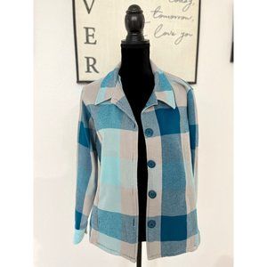 Cabelas logger flannel shirt jacket women size XL